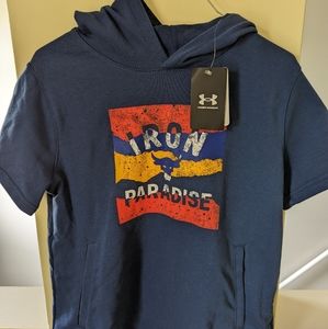 Under Armour short sleeved hoodie